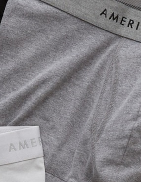 Bóxer brief American Eagle de algodón para hombre 3 piezas