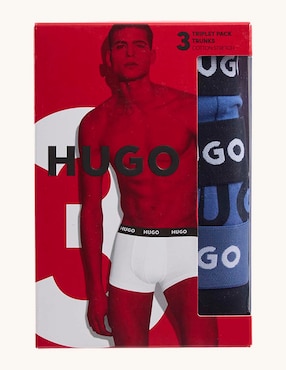 Set bóxer brief Hugo de algodón para hombre 3 piezas