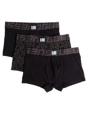 Set bóxer Trunk Guess de algodón para hombre 3 piezas