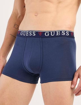 Set bóxer trunk Guess de algodón para hombre 3 piezas