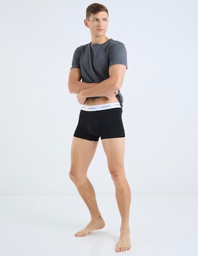 Set Bóxer trunk de algodón para hombre 3 piezas