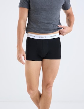 Set Bóxer trunk de algodón para hombre 3 piezas