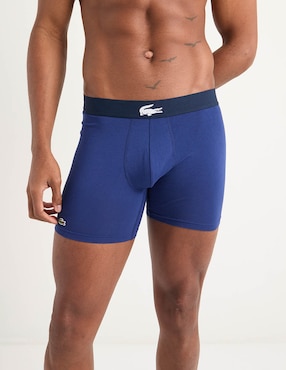 Set bóxer brief Lacoste de algodón para hombre 3 piezas