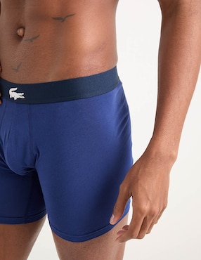 Set bóxer brief Lacoste de algodón para hombre 3 piezas