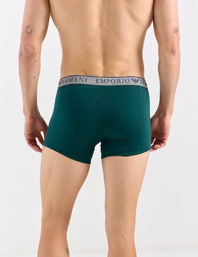 Set bóxer trunk Armani de algodón para hombre 2 piezas