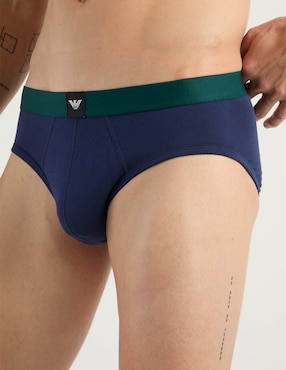 Set trusa Armani de algodón para hombre 3 piezas