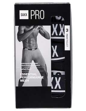 Bóxer brief Saxx para hombre 3 piezas