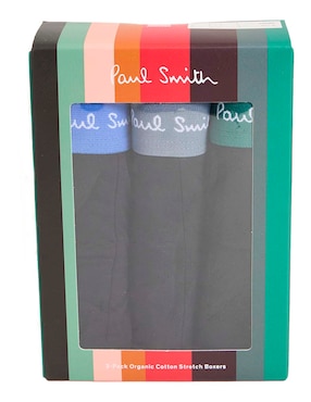 Set bóxer trunk Paul Smith de algodón para hombre 3 piezas