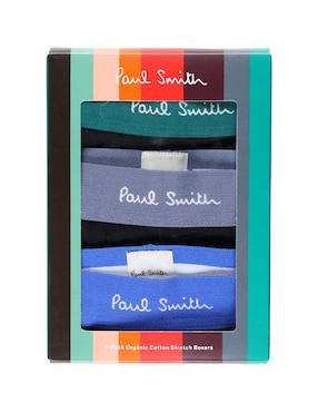 Set bóxer trunk Paul Smith de algodón para hombre 3 piezas
