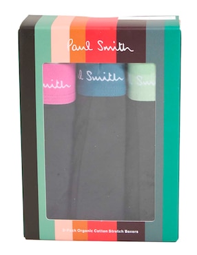 Set bóxer trunk Paul Smith de algodón para hombre 3 piezas