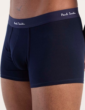 Set bóxer trunk Paul Smith de algodón para hombre 3 piezas