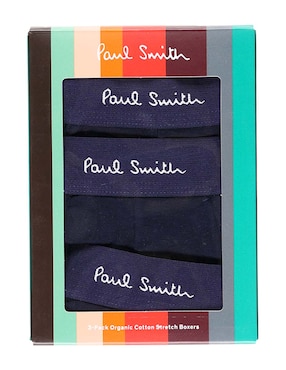 Set bóxer trunk Paul Smith de algodón para hombre 3 piezas