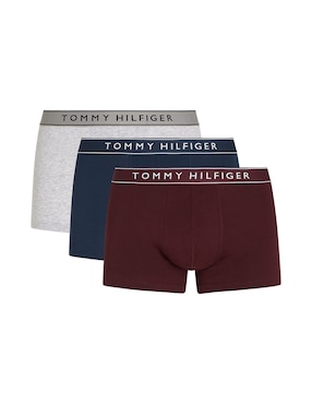Bóxer trunk Tommy Hilfiger de algodón para hombre 3 piezas