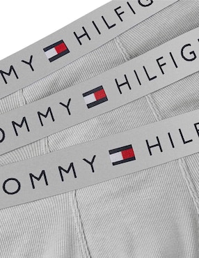 Bóxer trunk Tommy Hilfiger de algodón para hombre 3 piezas