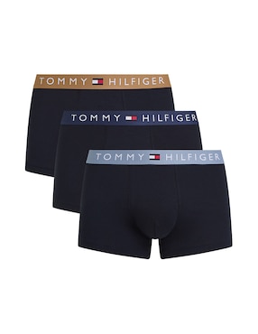 Bóxer trunk Tommy Hilfiger de algodón para hombre 3 piezas