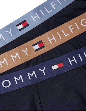 Bóxer trunk Tommy Hilfiger de algodón para hombre 3 piezas
