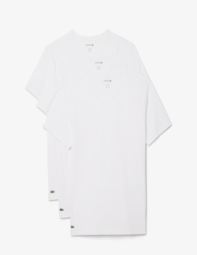 Set camiseta Lacoste cuello V para hombre