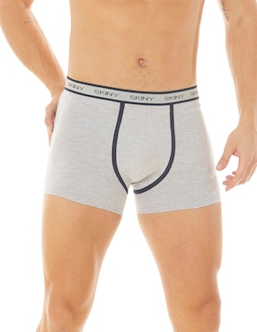 Set bóxer Skiny de algodón para hombre 3 piezas