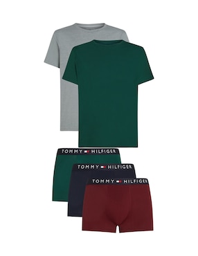 Bóxer trunk Tommy Hilfiger de algodón para hombre 5 piezas