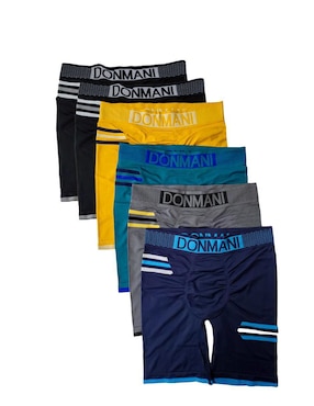 Set bóxer brief Tatys Fashion para hombre 6 piezas