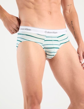 Trusa Calvin Klein de algodón para hombre 3 piezas