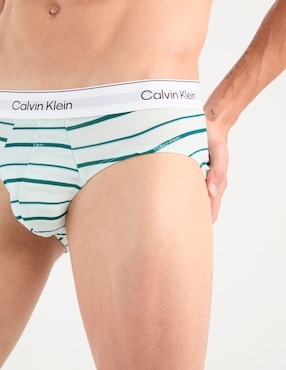Trusa Calvin Klein de algodón para hombre 3 piezas