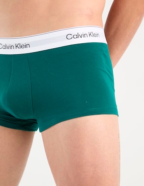 Bóxer trunk Calvin Klein de algodón para hombre