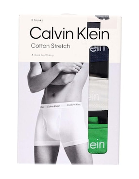 Set bóxer trunk Calvin Klein de algodón para hombre