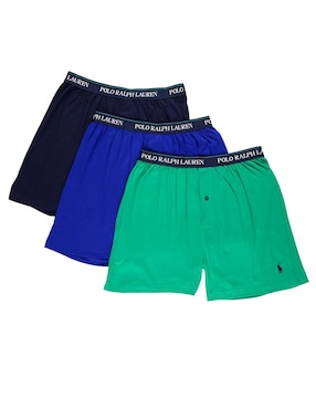Set bóxer Polo Ralph Lauren de algodón para hombre 3 piezas