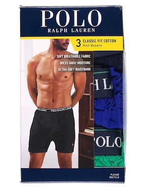 Set bóxer Polo Ralph Lauren de algodón para hombre 3 piezas