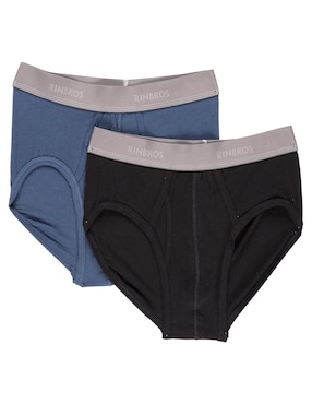 Trusa Rinbros de algodón para hombre 2 piezas