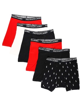 Set bóxer brief Polo Ralph Lauren de algodón para hombre 6 piezas