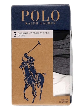 Set camiseta Polo Ralph Lauren cuello redondo para hombre 3 piezas