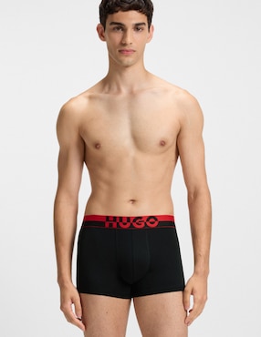 Set Bóxer brief Hugo de algodón para hombre 3 piezas