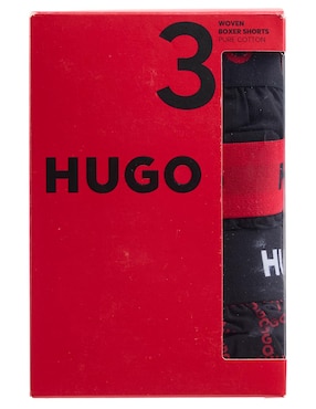 Set bóxer brief Hugo de algodón para hombre 3 piezas