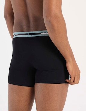 Bóxer brief Hugo de algodón para hombre 3 piezas
