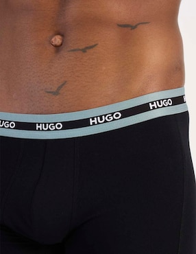 Bóxer brief Hugo de algodón para hombre 3 piezas