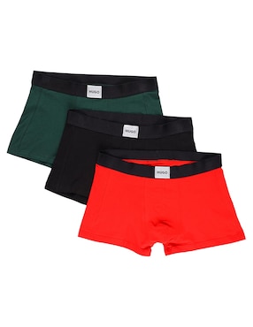 Set bóxer brief Hugo de algodón para hombre 3 piezas
