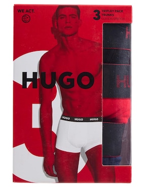 Set bóxer brief Hugo de algodón para hombre 3 piezas