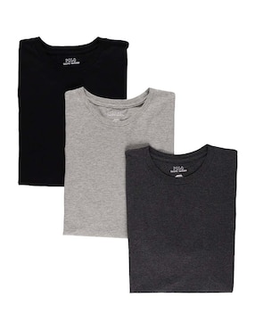 Set camiseta Polo Ralph Lauren cuello redondo para hombre
