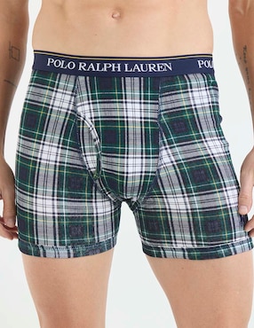 Set bóxer brief Polo Ralph Lauren de algodón para hombre 3 piezas