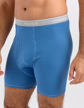 Set bóxer brief Hanes de algodón para hombre 3 piezas