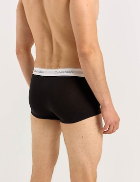 Set bóxer trunk Calvin Klein de algodón para hombre 3 piezas