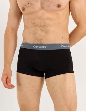 Set bóxer trunk Calvin Klein de algodón para hombre 3 piezas