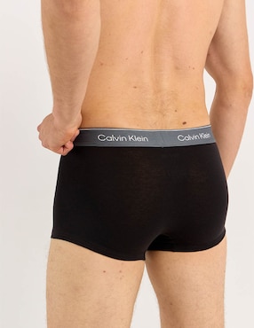Set bóxer trunk Calvin Klein de algodón para hombre 3 piezas