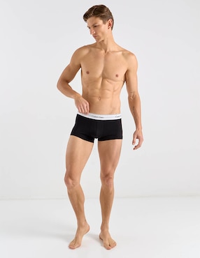 Bóxer trunk Calvin Klein de algodón para hombre 3 piezas