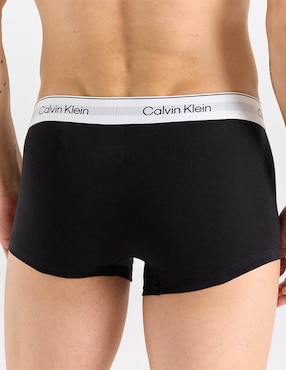 Bóxer trunk Calvin Klein de algodón para hombre 3 piezas