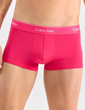 Set bóxer trunk Calvin Klein de algodón para hombre 3 piezas