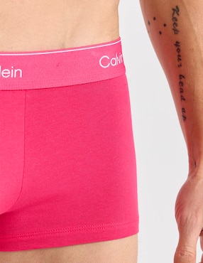 Set bóxer trunk Calvin Klein de algodón para hombre 3 piezas