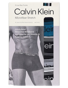 Set bóxer trunk Calvin Klein para hombre 5 piezas